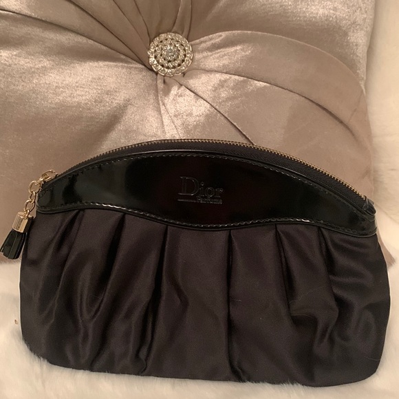 DIOR Black Makeup Bag (brand new) - Picture 1 of 11
